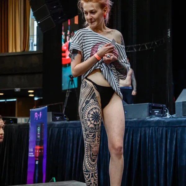 Ornamental tattoo by Александр Дворянов in Moscow
