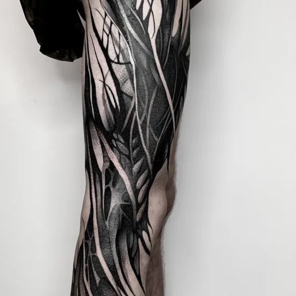 Graphic tattoo by Александр Хрыков  in Уфа