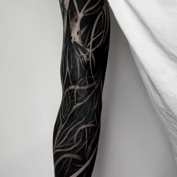 Graphic tattoo by Александр Хрыков  in Уфа