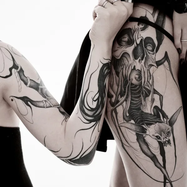 Graphic tattoo by Александр Хрыков  in Уфа