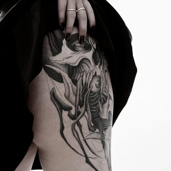 Graphic tattoo by Александр Хрыков  in Уфа