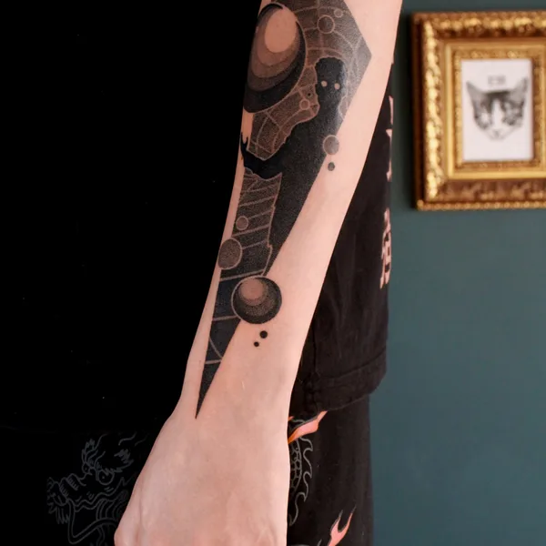 Dotwork tattoo by Александр Снегин in Тамбов
