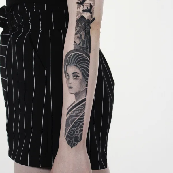 Dotwork tattoo by Александр Снегин in Тамбов