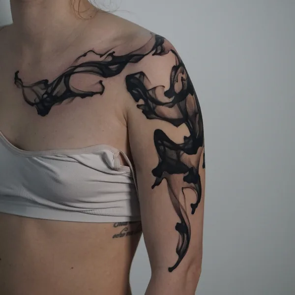 Абстрактная tattoo by Алексей Соболева in Санкт-Петербург