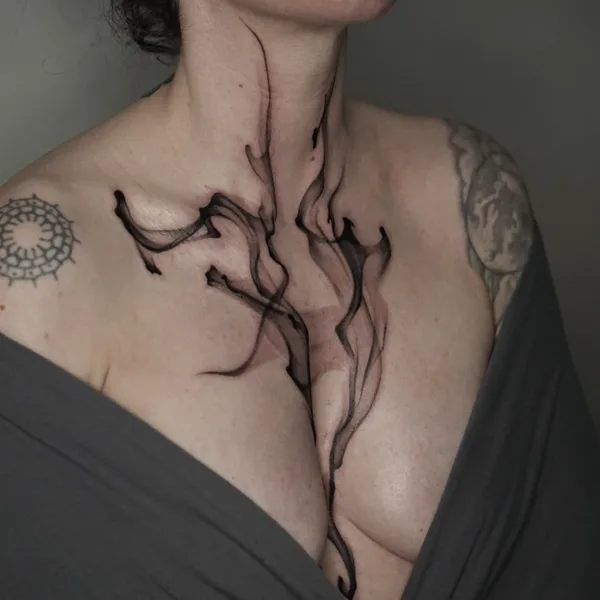 Абстрактная tattoo by Алексей Соболева in Санкт-Петербург