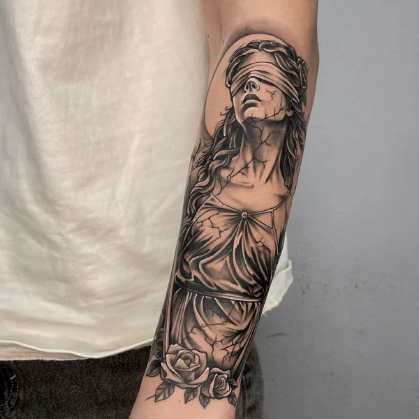 Black tattoo by Алексей Воробьев in Saint Petersburg
