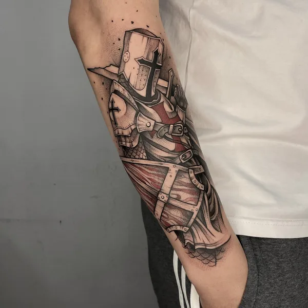 Black tattoo by Алексей Воробьев in Saint Petersburg