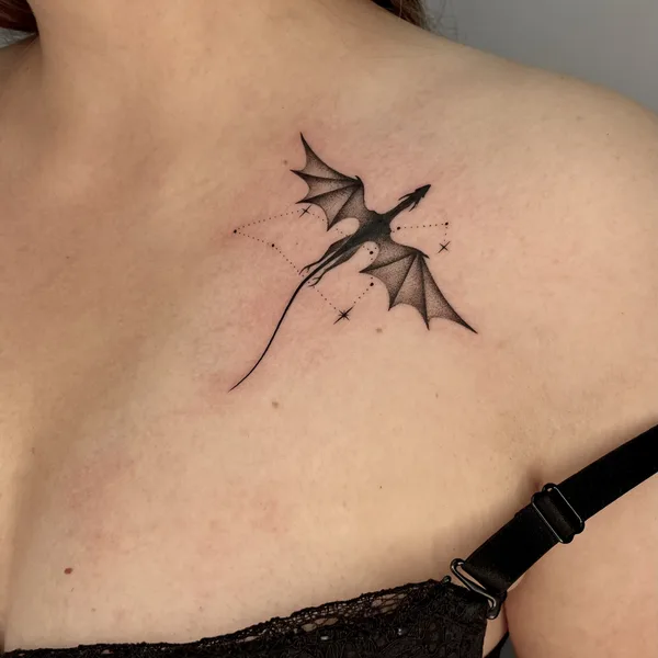 Black tattoo by Алексей Воробьев in Saint Petersburg