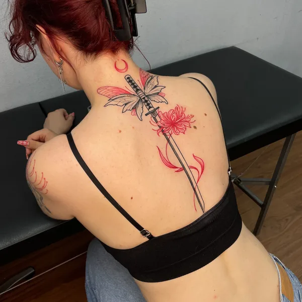 Black tattoo by Алексей Воробьев in Saint Petersburg