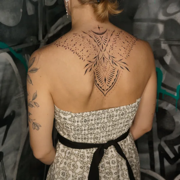 Polynesian tattoo by Анастасия Барченко in Saint Petersburg