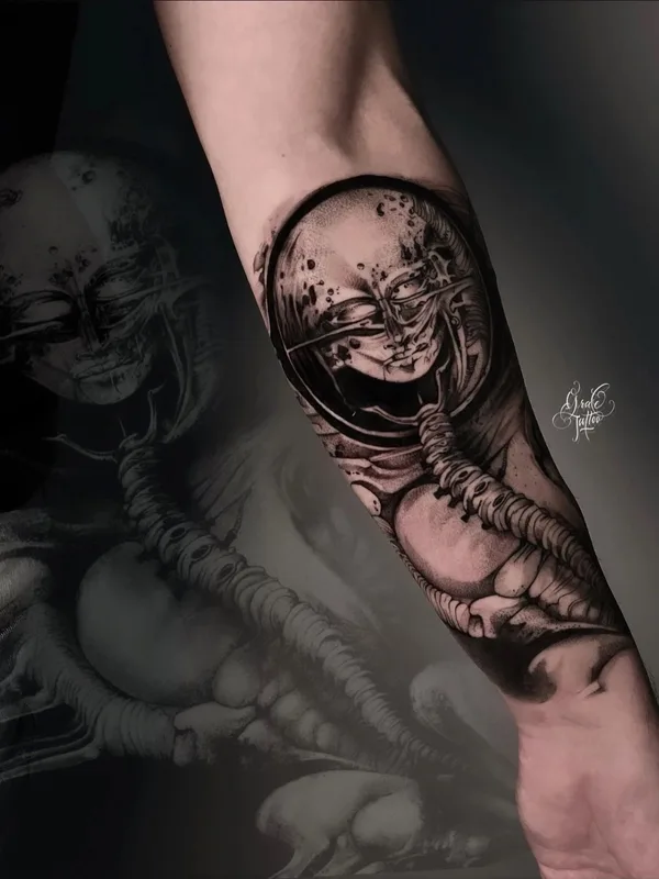 Chicano tattoo by Анастасия GRACE in Moscow