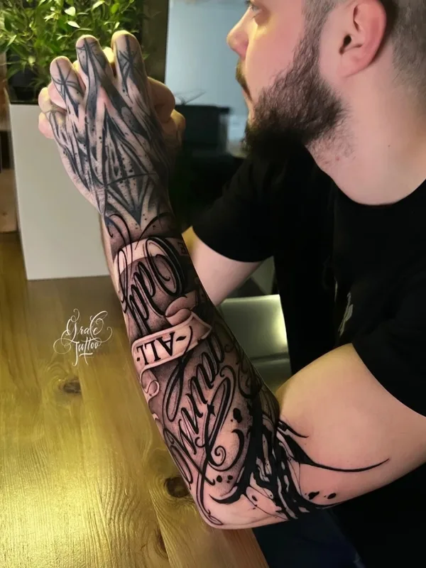 Chicano tattoo by Анастасия GRACE in Moscow
