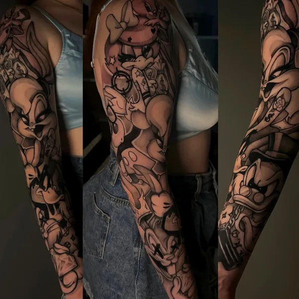 Chicano tattoo by Анастасия GRACE in Moscow