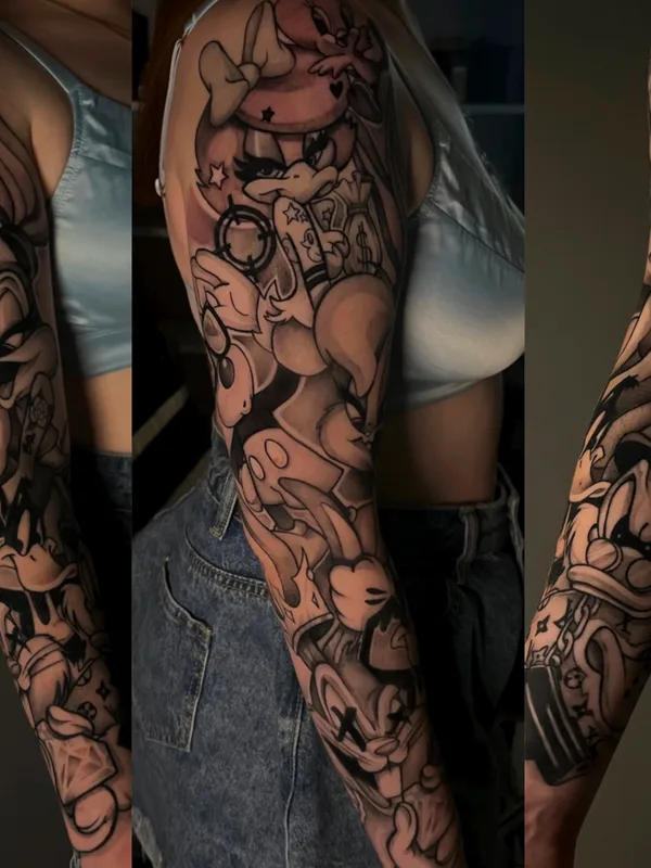 Chicano tattoo by Анастасия GRACE in Moscow