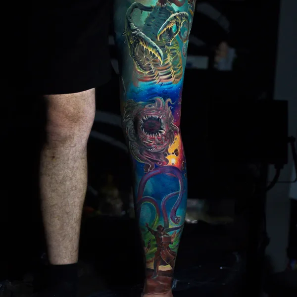 Realism tattoo by Андрей Indigo in Липецк