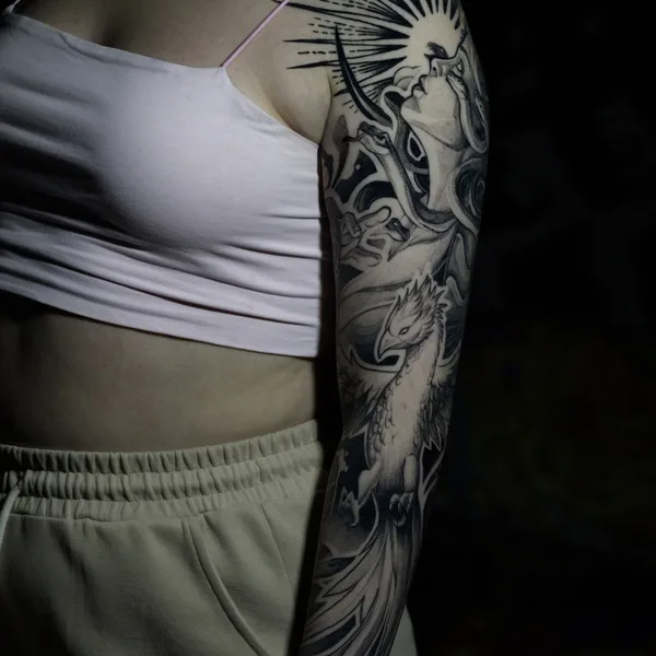 Realism tattoo by Андрей Indigo in Липецк