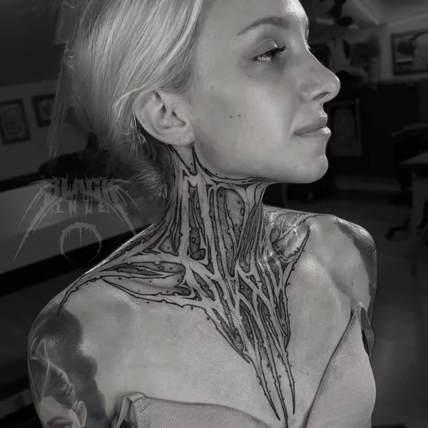 Abstract tattoo by Андрей Подземный in Saint Petersburg