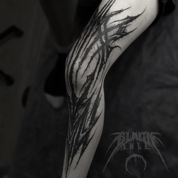 Abstract tattoo by Андрей Подземный in Saint Petersburg