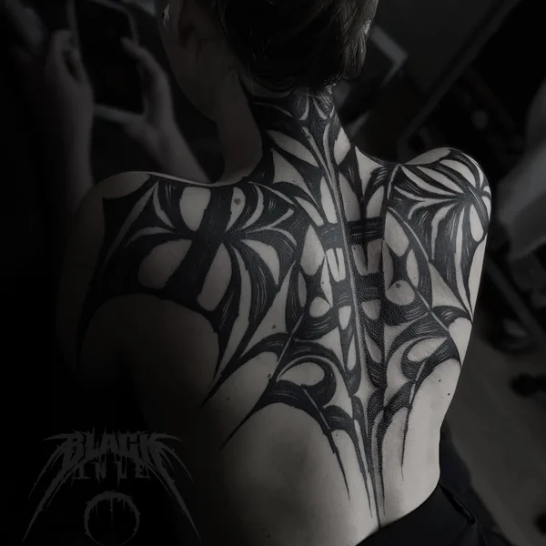 Abstract tattoo by Андрей Подземный in Saint Petersburg