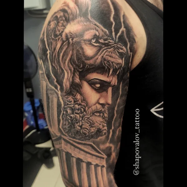 Portrait tattoo by Андрей Шаповалов  in Подольск