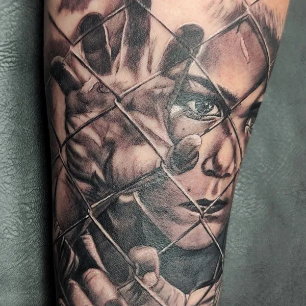 Portrait tattoo by Андрей Шаповалов  in Подольск