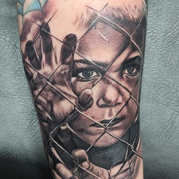 Portrait tattoo by Андрей Шаповалов  in Подольск
