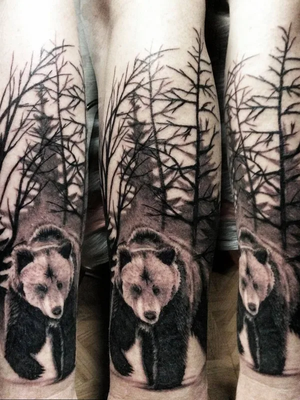 black and grey realism татуировка на forearm #89165 | Тату мастер Андрей Жуков