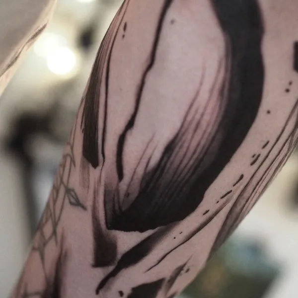 Abstract tattoo by Анна Омут  in Смоленск