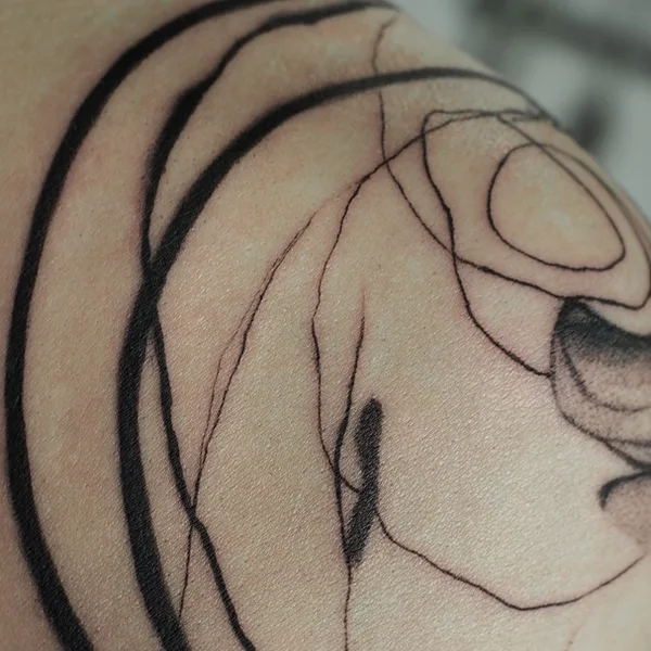 Abstract tattoo by Анна Омут  in Смоленск