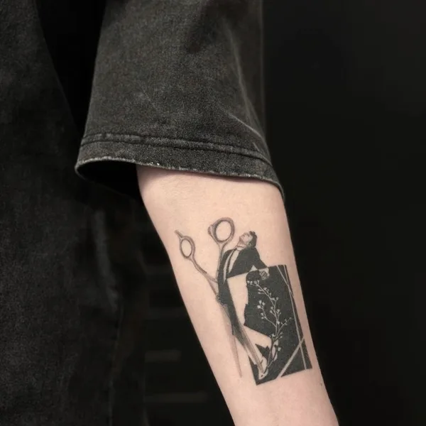 Abstract tattoo by Анна Омут  in Смоленск