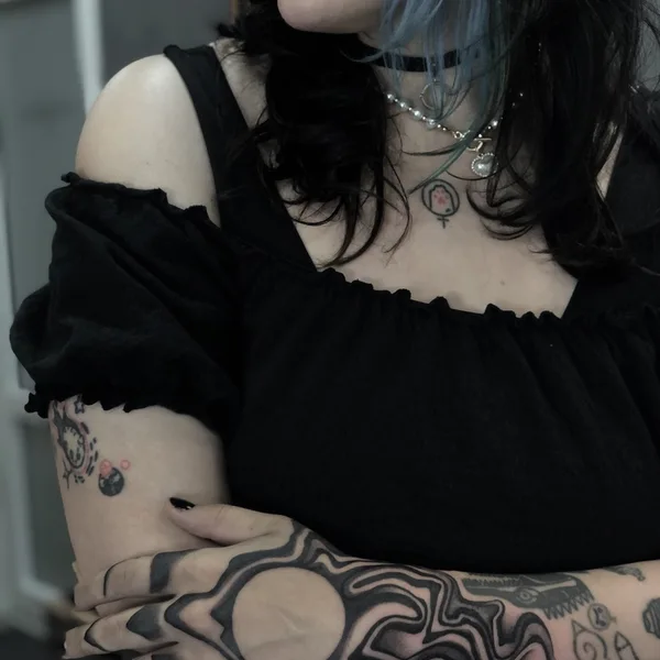 Abstract tattoo by Анна Омут  in Смоленск