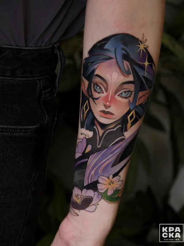 tattoo #84393 | Tätowierer Анна Рубиросса