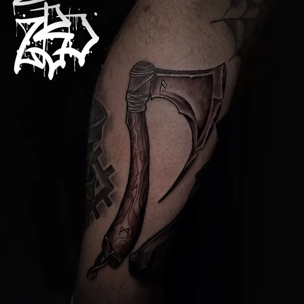 New School tattoo by Антон Дейхин 