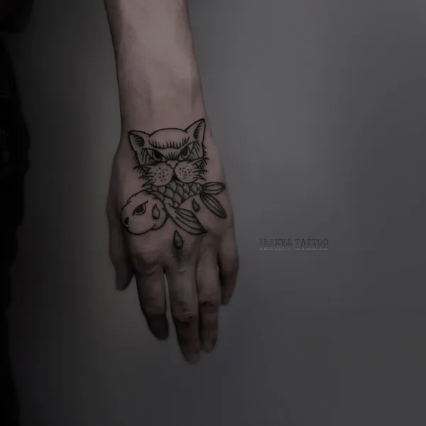 Feminine tattoo by Антон Курочкин in Челябинск