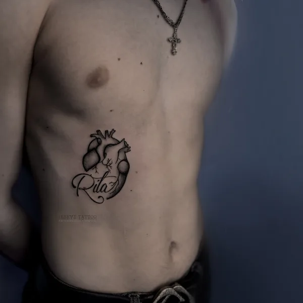 Feminine tattoo by Антон Курочкин in Челябинск
