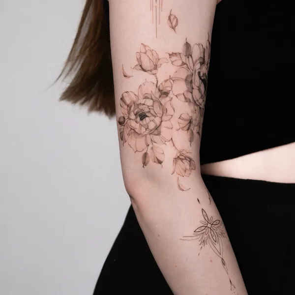 Fine Line tattoo by sherst art | Данила in Казань