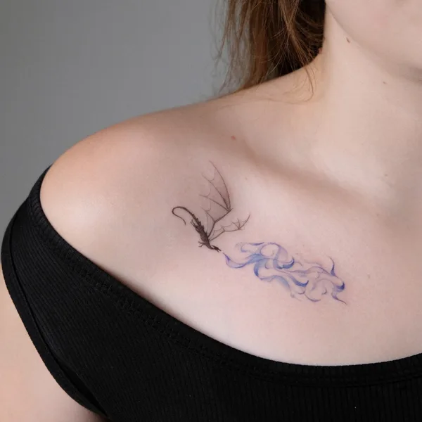 Fine Line tattoo by sherst art | Данила in Казань