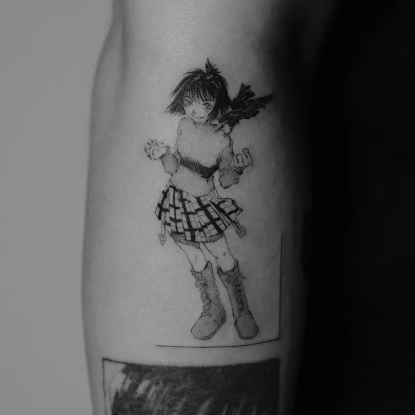 Fine Line tattoo by sherst art | Данила in Казань