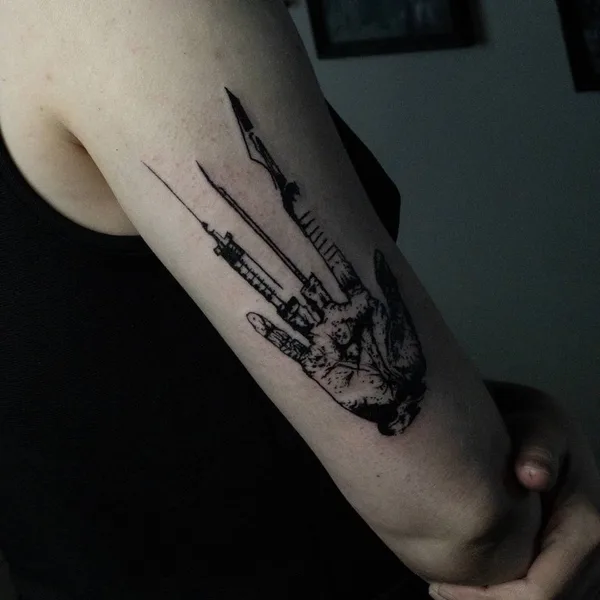 Author's Style tattoo by Денис Пилигрим in Сочи