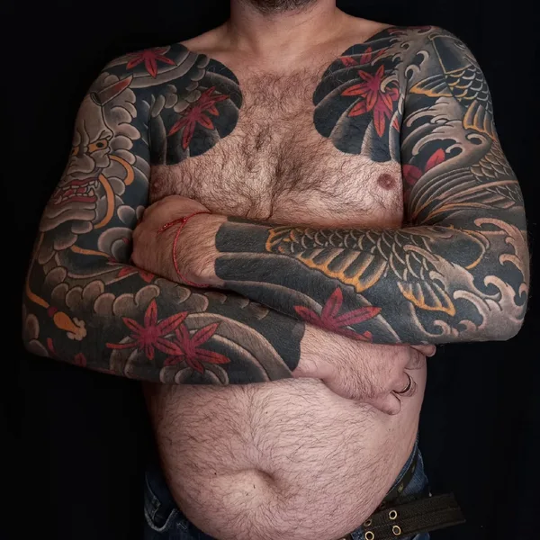 Oriental tattoo by Денис Волков in Moscow
