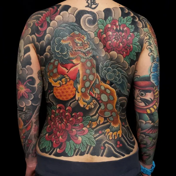 Oriental tattoo by Денис Волков in Moscow