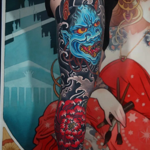 Oriental tattoo by Денис Волков in Moscow