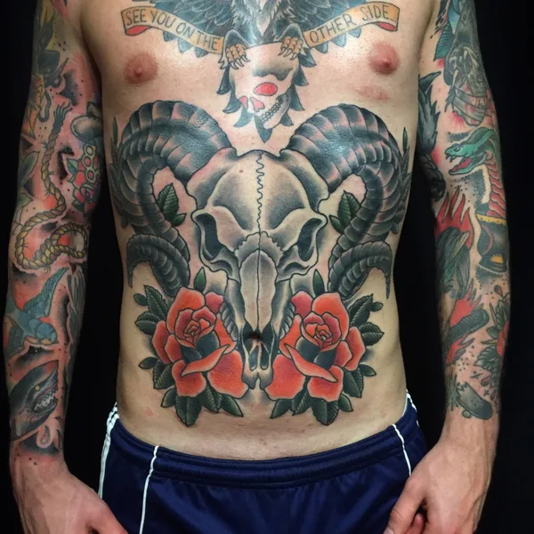 Oriental tattoo by Денис Волков in Moscow