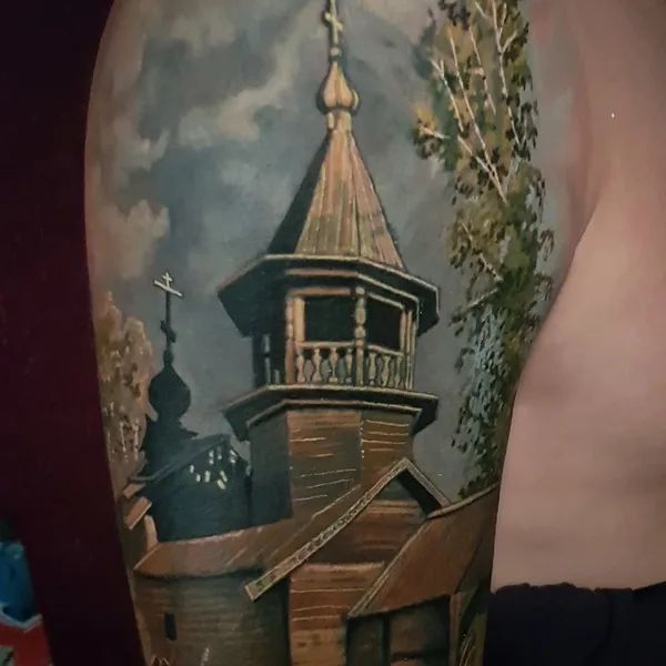 Realism tattoo by Дмитрий Чикаев in Бердск
