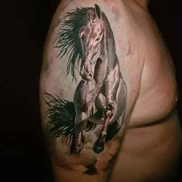 Realism tattoo by Дмитрий Чикаев in Бердск