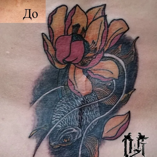 Black & Grey tattoo by Дмитрий Кобелев in Елец