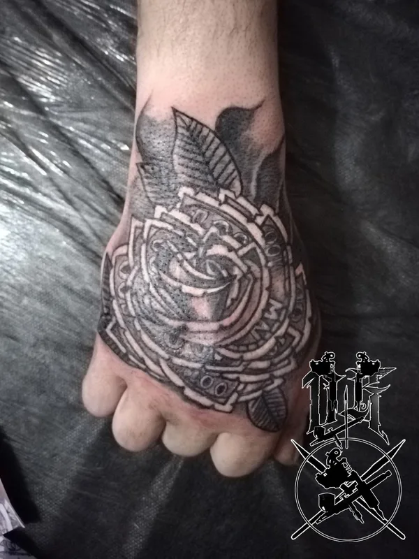 Black & Grey tattoo by Дмитрий Кобелев in Елец