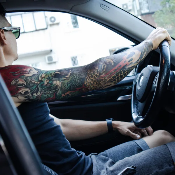 Japanese tattoo by Дмитрий Попов  in Новороссийск