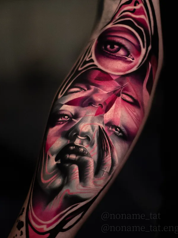 Абстрактная tattoo by Дмитрий Шейб in Санкт-Петербург