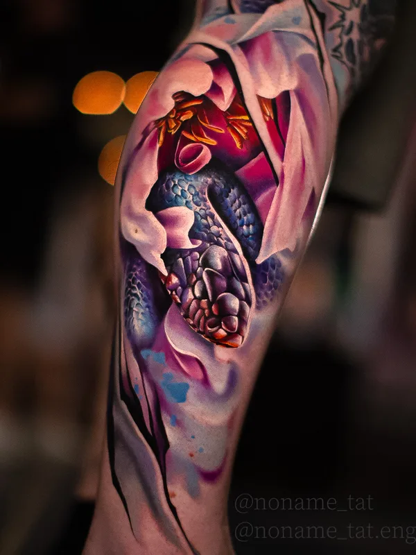 Абстрактная tattoo by Дмитрий Шейб in Санкт-Петербург
